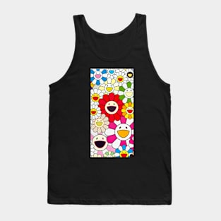Colorful Flower Tank Top